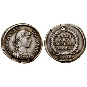 Římská říše, siliqua, 351-355, Konstantinopol
