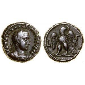 Provincial Rome, coin tetradrachma, 255-256 (3rd year of reign), Alexandria