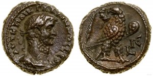 Rzym prowincjonalny, tetradrachma bilonowa, 267-268 (15 rok panowania), Aleksandria