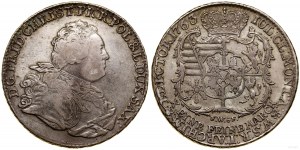 Polska, talar, 1763, Drezno