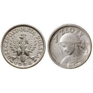 Polen, 1 Zloty, 1924, Paris