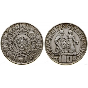 Poľsko, 100 zlotých, 1966, Varšava