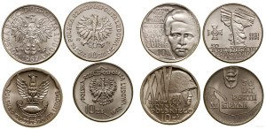 Polska, zestaw: 4 x 10 złotych, 1967-1972, Warszawa