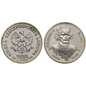 Polen, 200 Zloty, 1981, Warschau