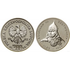 Poľsko, 200 zlotých, 1982, Varšava