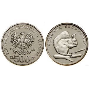 Poľsko, 500 zlotých, 1985, Varšava