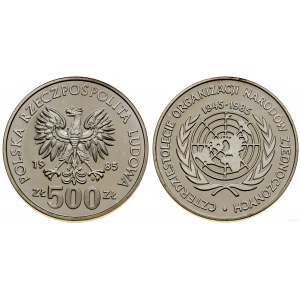 Poľsko, 500 zlotých, 1985, Varšava