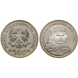 Poľsko, 500 zlotých, 1986, Varšava