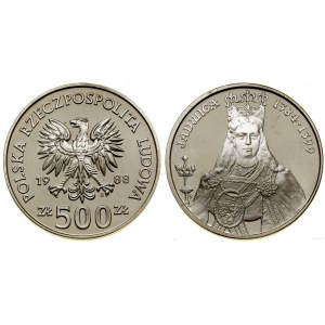 Poľsko, 500 zlotých, 1988, Varšava