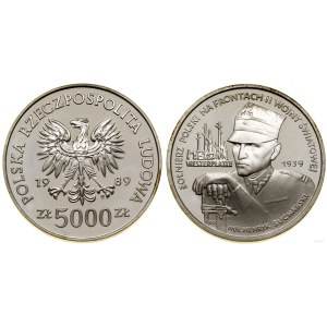 Polska, 5.000 złotych, 1989, Warszawa