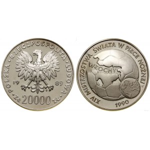 Polska, 20.000 złotych, 1989, Warszawa