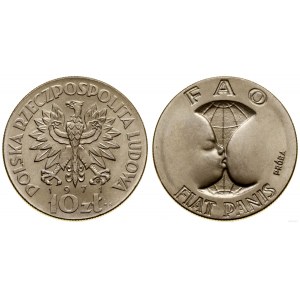 Polsko, 10 zlotých, 1971, Varšava