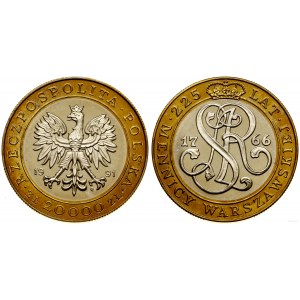 Polska, 20.000 złotych, 1991, Warszawa