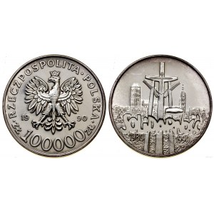 Polsko, 100 000 PLN, 1990, USA