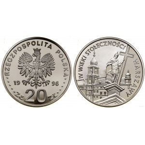 Poľsko, 20 zlotých, 1996, Varšava