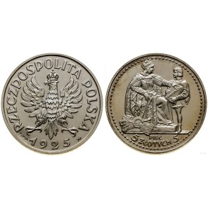 Poland, COPY 5 gold, 1925 (2000), Warsaw