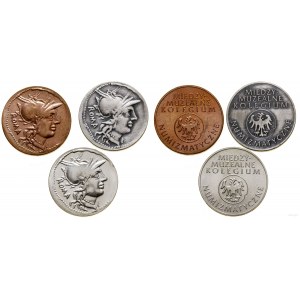 Poland, set of 3 tokens, (ca. 1999), Warsaw