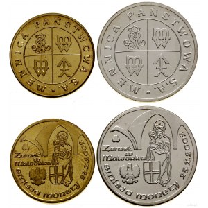 Poland, set of 2 tokens, (ca. 1999), Warsaw
