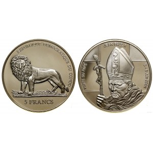 Kongo, 5 franków, 2004