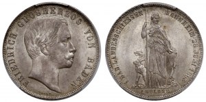Niemcy, gulden pamiątkowy, 1863, Karlsruhe