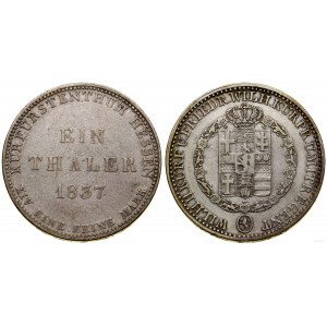 Germany, thaler, 1837, Kassel