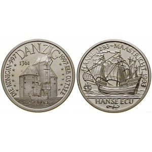 Německo, 5 €, 1997