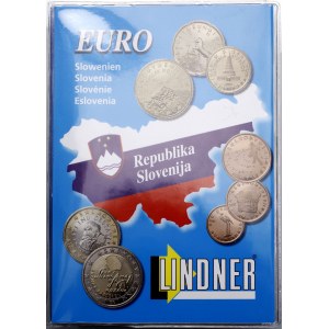 Slovinsko, sada 8 mincí, 2007