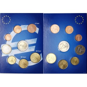 Slovinsko, sada 8 mincí, 2007