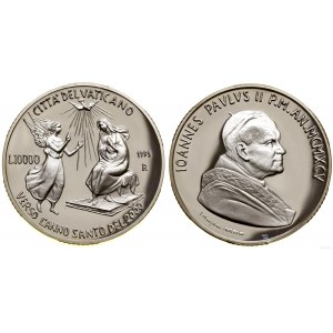 Vatikán (církevní stát), 10 000 lir, 1995 R, Řím