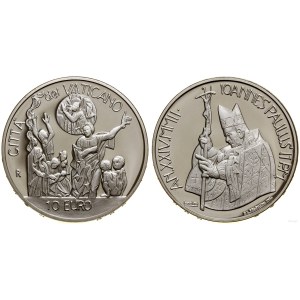 Vatikán (cirkevný štát), 10 €, 2002 R, Rím