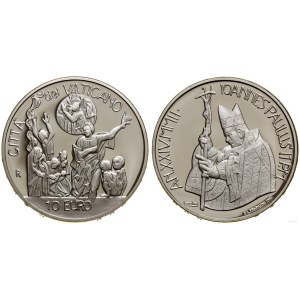 Vatican City (Church State), 10 euros, 2002 R, Rome.