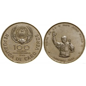 Wyspy Zielonego Przylądka, 100 escudo, 1990