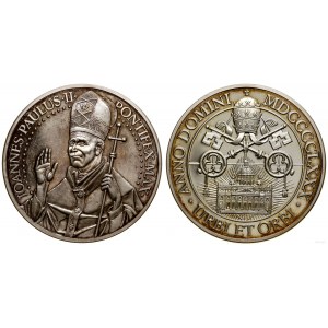 Vatican City, John Paul II - URBI ET ORBI medal, 1980.