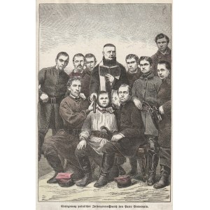 KALISZ, KOŁO - Father Benvenuto-Mańkowski. Polish insurgents blessed by Father Benvenuto, 1863
