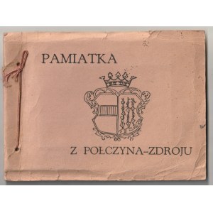 POŁCZYN-ZDRÓJ. Album deseti cz.-b. fot. s pohledy na lázně a lázeňský park, první publikace tohoto druhu v západním Pomořansku po 2. světové válce; roky. 1940s.