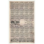 WARSCHAU, KÖNIGREICH POLEN. 1) Lebensmittelkarte mit Gutscheinen gültig vom 10.07. bis 23.07.1916,