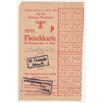 POZNAŃ. Supply cards for adult residents of Poznań