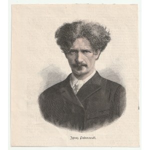 PADEREWSKI Ignacy Jan. Portret