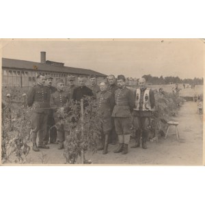 DORSTEN. Postcard with photo from Oflag VI E Dorsten, 1941