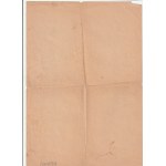 ŚWIECIE. Pismo Niemieckiego Czerwonego Krzyża z 14.04.1944 do Anny Piotrowskiej, zamieszkałej w Świeciu z informacją, że osoba przez nią poszukiwana została wzięta do niewoli przez aliantów