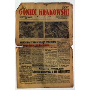 KATYÑ. GONIEC Krakowski. Krakau, R. V, Nr. 90: 17.04.1943