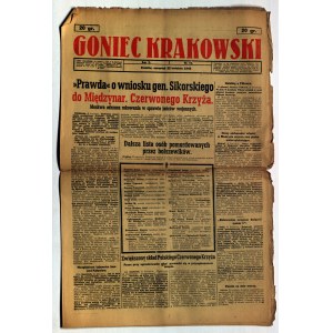 KATYŃ. GONIEC Krakowski. Krakov, R. V, č. 94: 22.04.1943