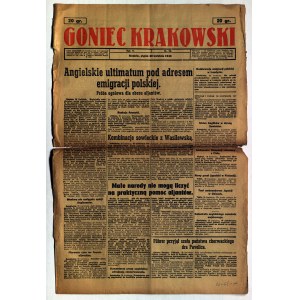 KATYŃ. GONIEC Krakowski. Krakov, R. V, č. 99: 30.04.1943