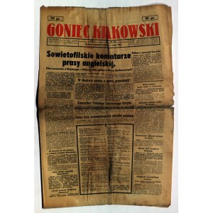 KATYŃ. GONIEC Krakowski. Kraków, R. V, nr 101: 02-03.05.1943