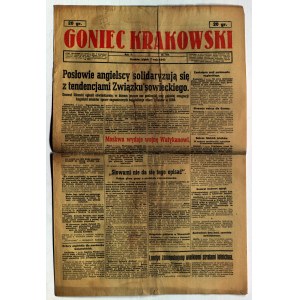 KATYŃ. GONIEC Krakowski. Kraków, R. V, nr 105: 07.05.1943