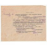 KIWERCE (VILNIUS), KRESY. A set of documents belonging to the Budrewicz family