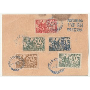 Scout Post. All postage. Five stamps