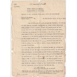 EMIGRÁCIA do USA. Takzvaná Deklarácia úmyslu (Declaration of Intention) Jána Shultza, narodeného v Lubranci v roku 1870, ktorý emigroval do USA cez Brémy na lodi Wilhelm Kaiser.