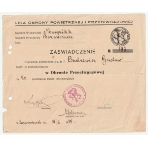 KIWERCE (VILNIUS), KRESY. A set of documents, belonging to Gustav, Eugene and Michael ...