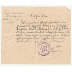 KIWERCE (VILNIUS), KRESY. A set of documents, belonging to Gustav, Eugene and Michael ...